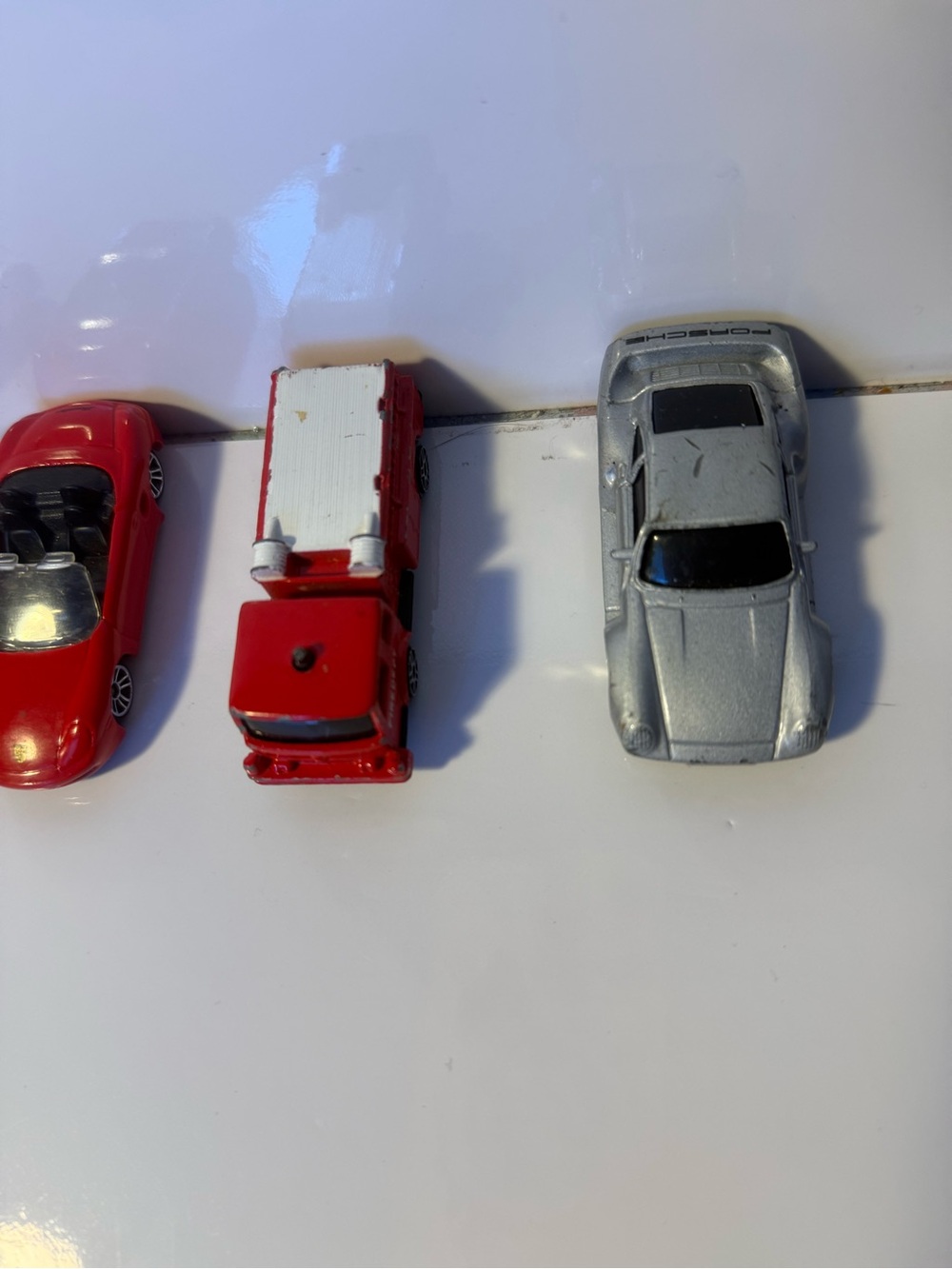 Maisto Collectable Die Cast Vehicles Lot Of 4 Porsche Spyder Fire truck - Picture 3 of 10